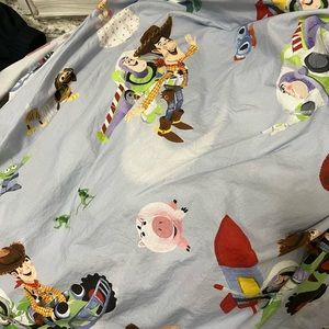 Pottery barn kids Toy Story duvet + sham set